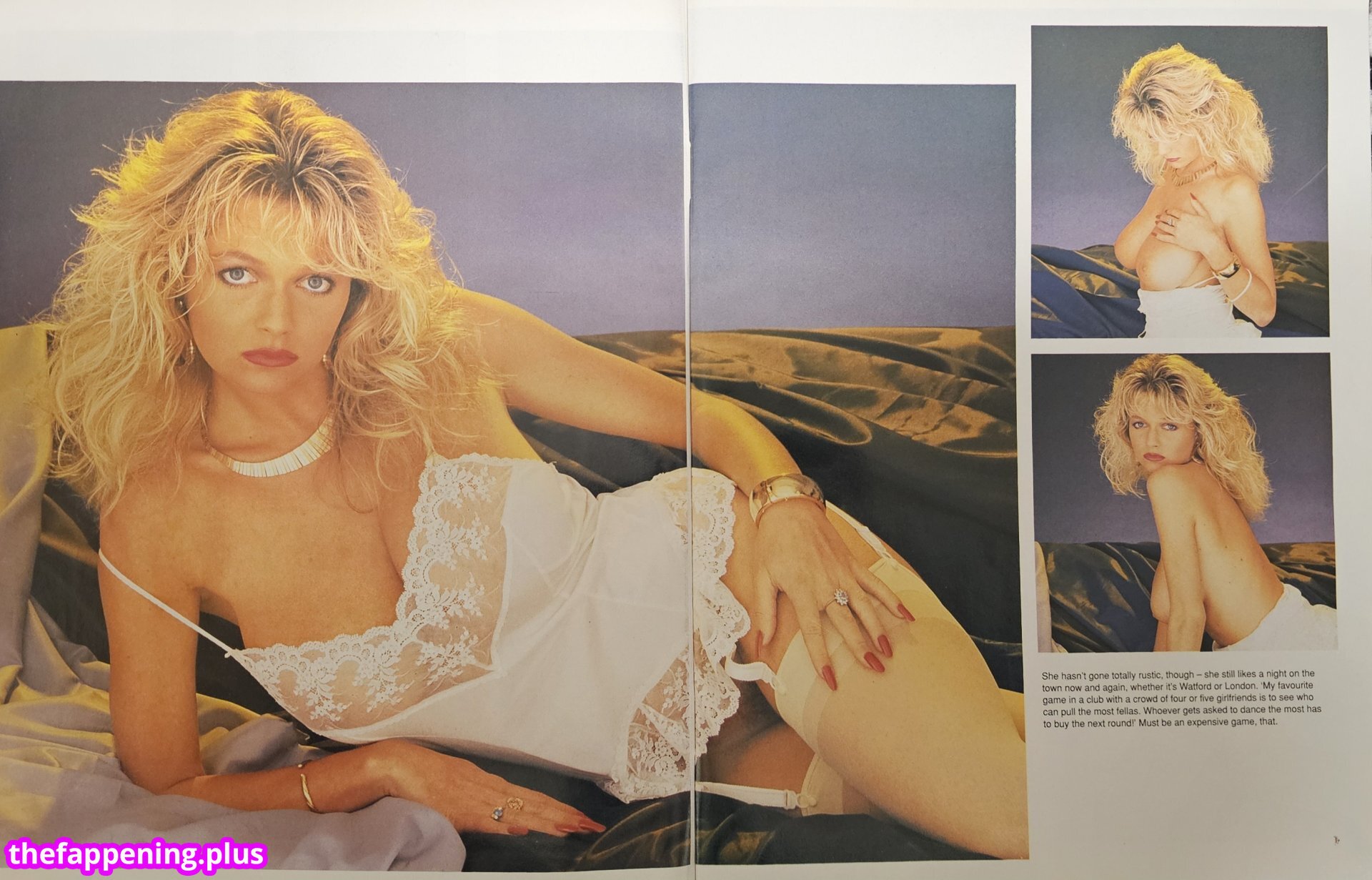 1980'S & Early 90'S Page 3 Girls / GlamourTeaJames / https: / mariawhittaker Φωτογραφία Γυμνών OnlyFans #4
