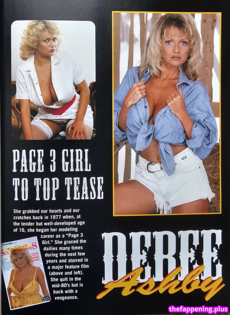 1980'S & Early 90'S Page 3 Girls / GlamourTeaJames / https: / mariawhittaker Çıplak OnlyFans Fotoğrafı #110