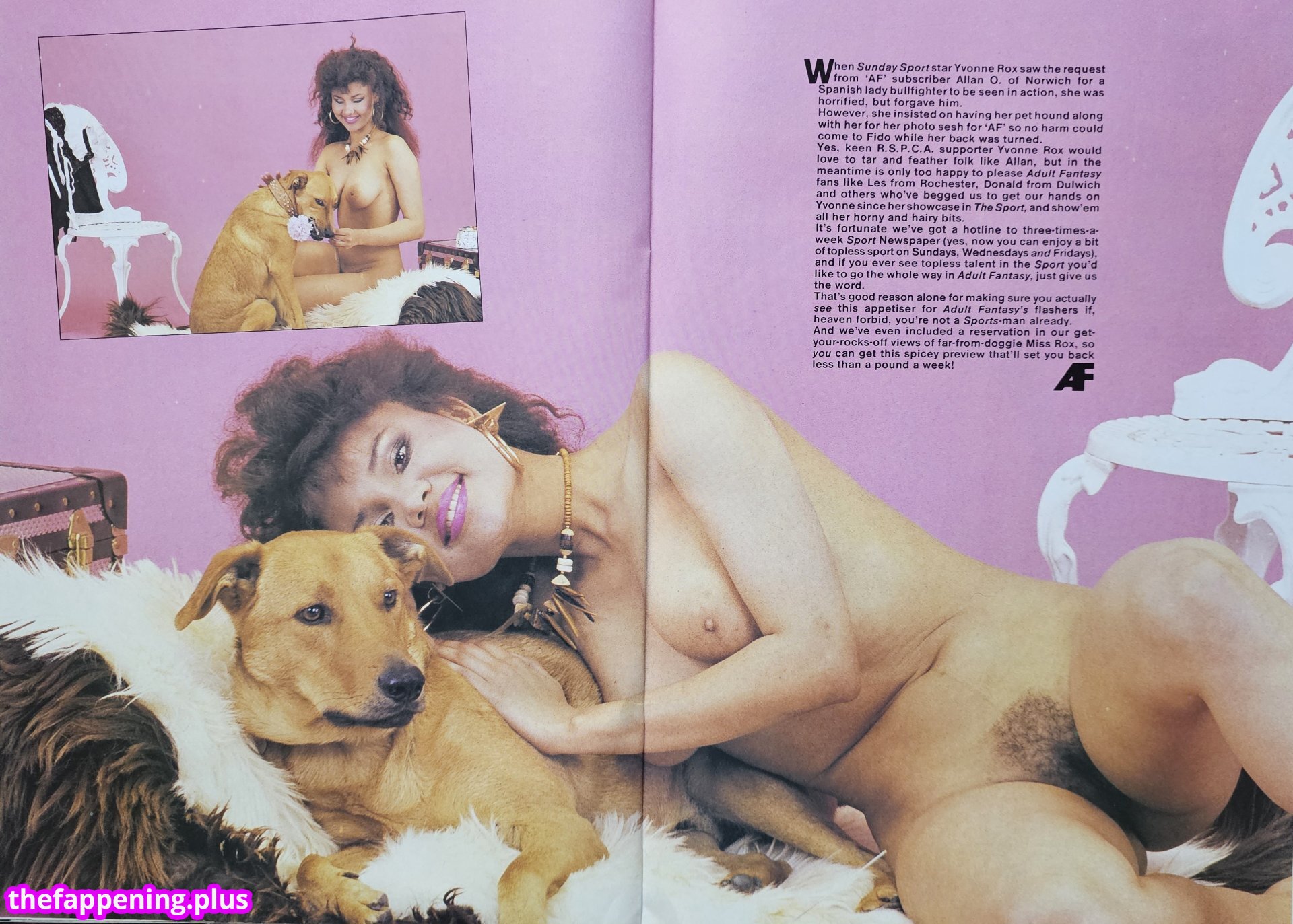 1980'S & Early 90'S Page 3 Girls / GlamourTeaJames / https: / mariawhittaker Nahá OnlyFans fotografie #320