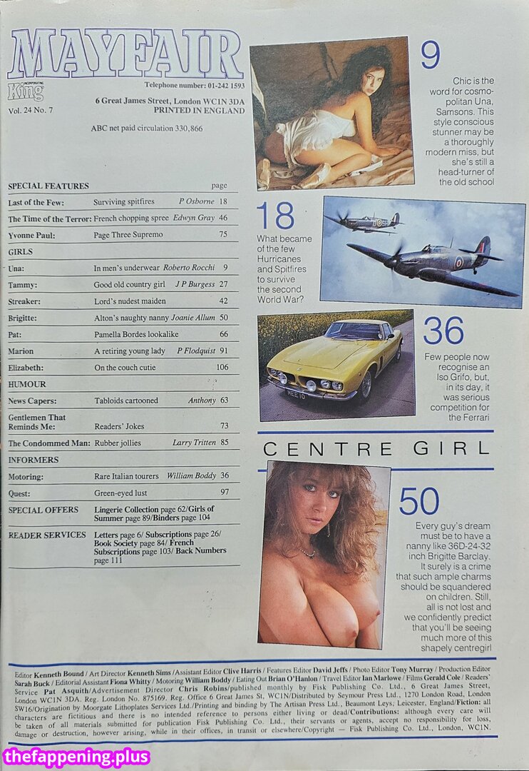 1980'S & Early 90'S Page 3 Girls / GlamourTeaJames / https: / mariawhittaker Foto OnlyFans Nua #331