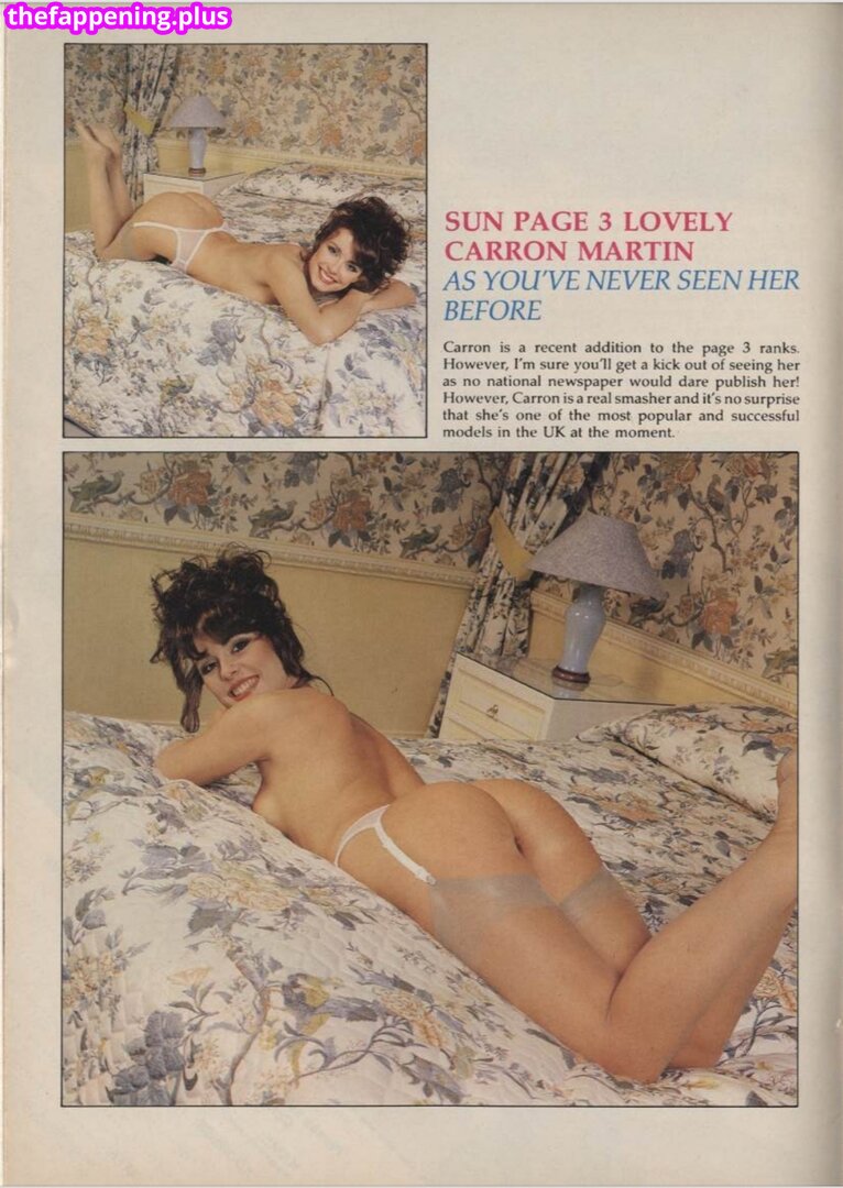 1980'S & Early 90'S Page 3 Girls / GlamourTeaJames / https: / mariawhittaker Çıplak OnlyFans Fotoğrafı #421