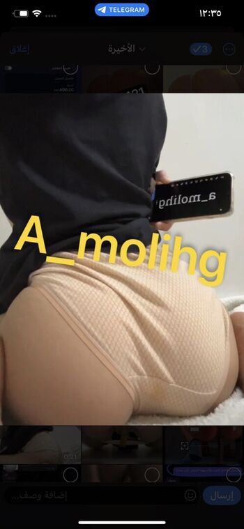 Full leaked A molihg private onlyfans photo