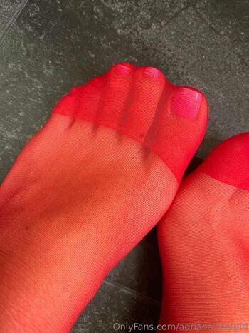 Full leaked Adriana feetgirl page private onlyfans photo