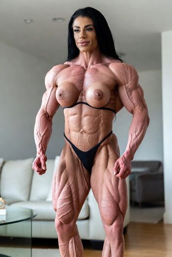 Full leaked Ai generated female bodybuilders private onlyfans photo