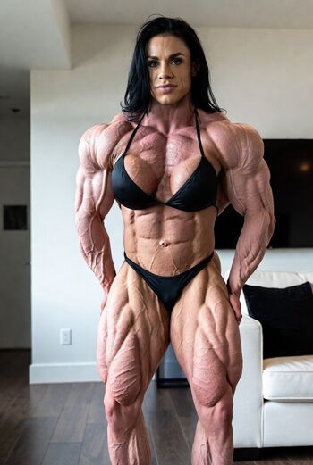 Full leaked Ai generated female bodybuilders private onlyfans photo