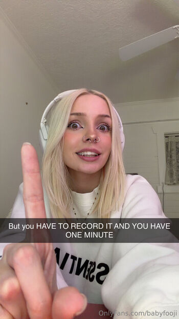 Full leaked Babyfooji page private onlyfans photo