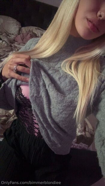 Full leaked Bimmerblondiee  page private onlyfans photo