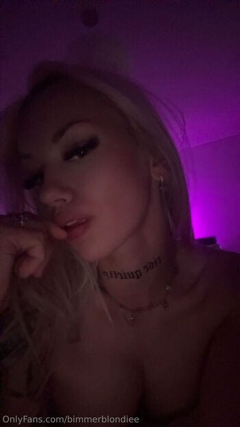 Full leaked Bimmerblondiee  page private onlyfans photo