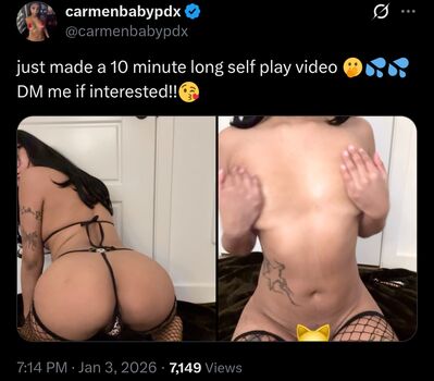 Full leaked Carmenbabypdx private onlyfans photo