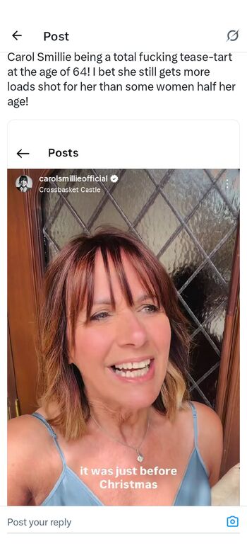 Full leaked Carole smillie private onlyfans photo