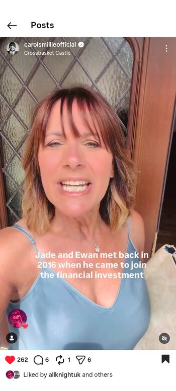 Full leaked Carole smillie private onlyfans photo