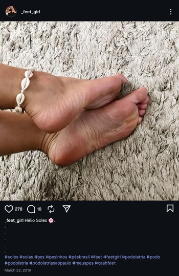 Full leaked Feet girl private onlyfans photo