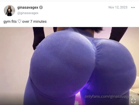 Full leaked Gina savage private onlyfans photo