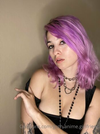 Full leaked Goth anime girlfriend page private onlyfans photo