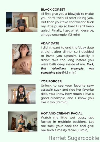 Full leaked Harrietsugarcookie private onlyfans photo