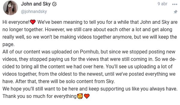Full leaked John and sky private onlyfans photo