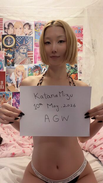 Full leaked Katanamizu page private onlyfans photo