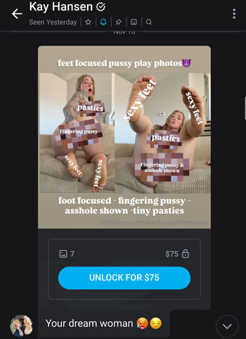 Full leaked Kay hansen private onlyfans photo