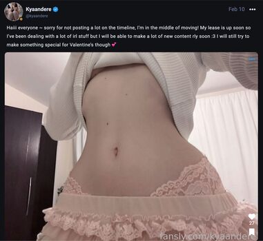 Full leaked Kyaandere private onlyfans photo