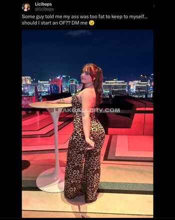 Full leaked Licibops private onlyfans photo