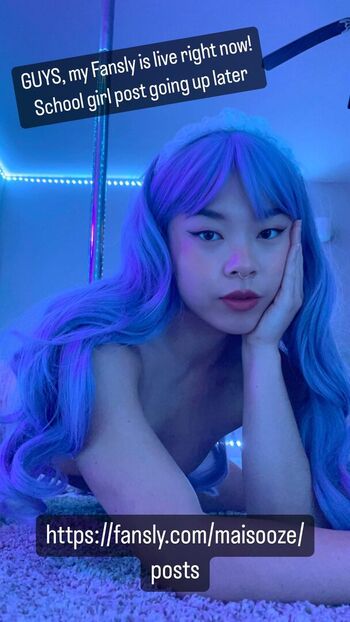 Full leaked Maisooze private onlyfans photo