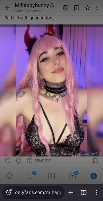 Full leaked Mihappybunny private onlyfans photo