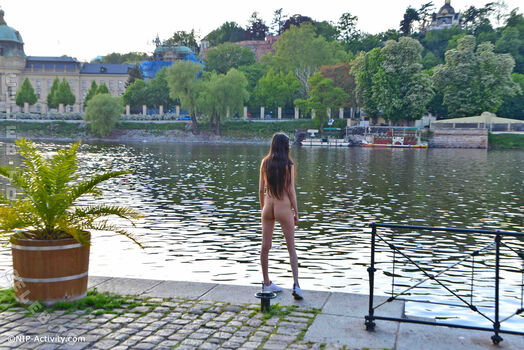 Nude In Public