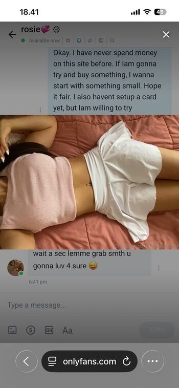 Full leaked Rosiesweety private onlyfans photo