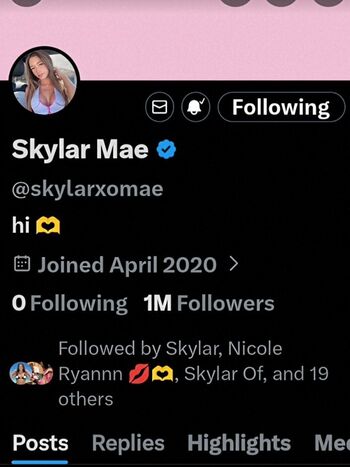 Full leaked Skylar mae  page private onlyfans photo