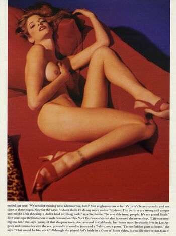 Full leaked Stephanie seymour page private onlyfans photo