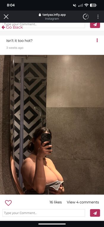 Full leaked Taniya private onlyfans photo