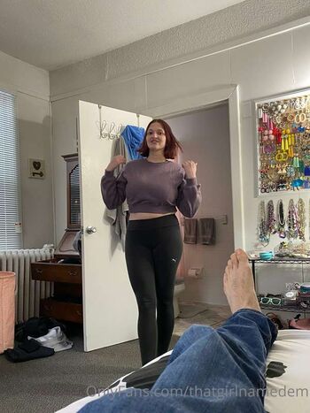 Full leaked Thatgirlnamedem private onlyfans photo