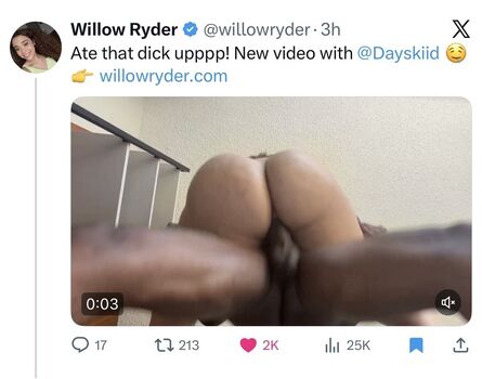 Full leaked Willow ryder page private onlyfans photo