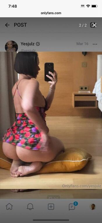 Full leaked Yesjulz private onlyfans photo